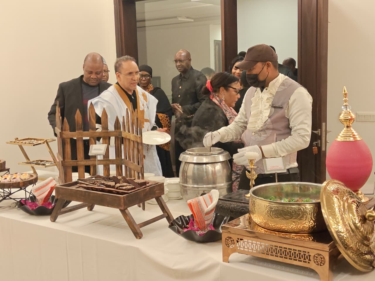Embassy event buffet