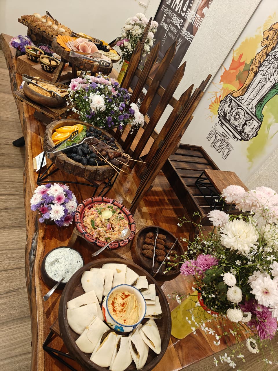 Grazing table and catering display