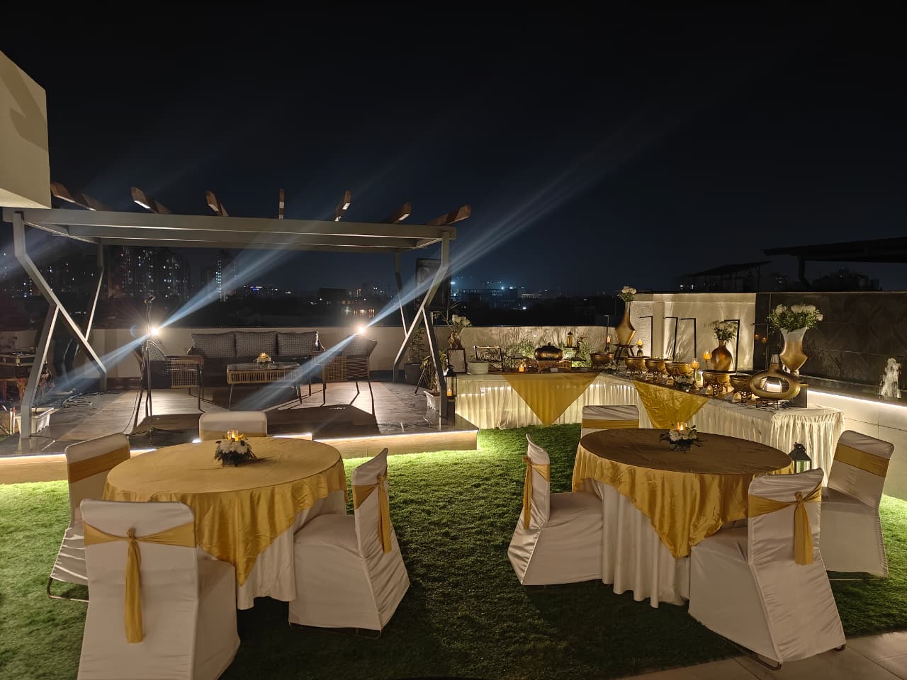 House party event spread