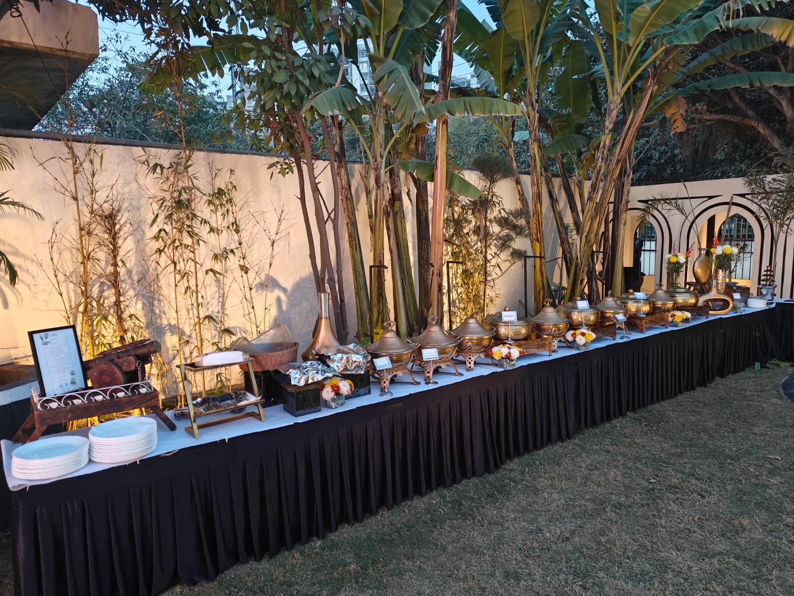 Wedding buffet catering